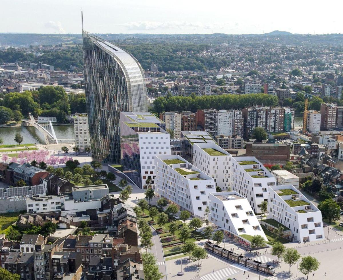 Splendide Appartement Au Centre De Liege - Complexe Paradis Express Esterno foto